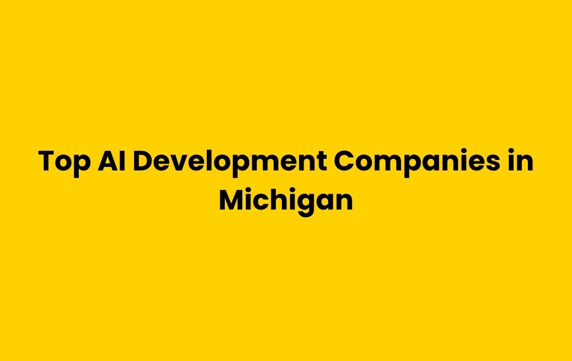 top ai development companies in michigan